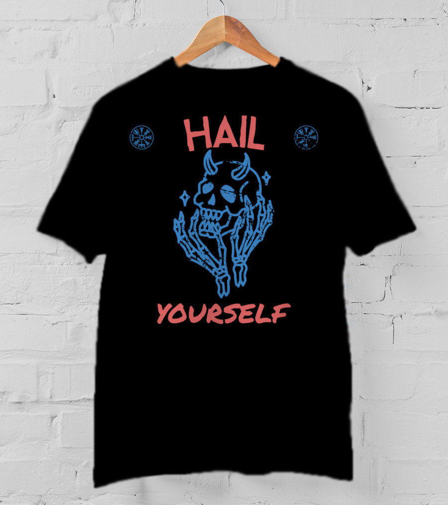 Last Podcast On The Left Hail Yourself Skull T-Shirt