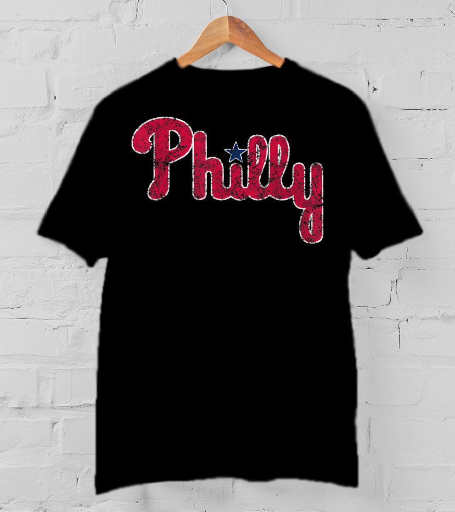 Philadelphia Baseball Vintage Philly Star T-Shirt