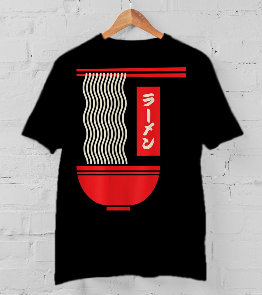 Retro Vintage Japanese Ramen Noodles T-Shirt