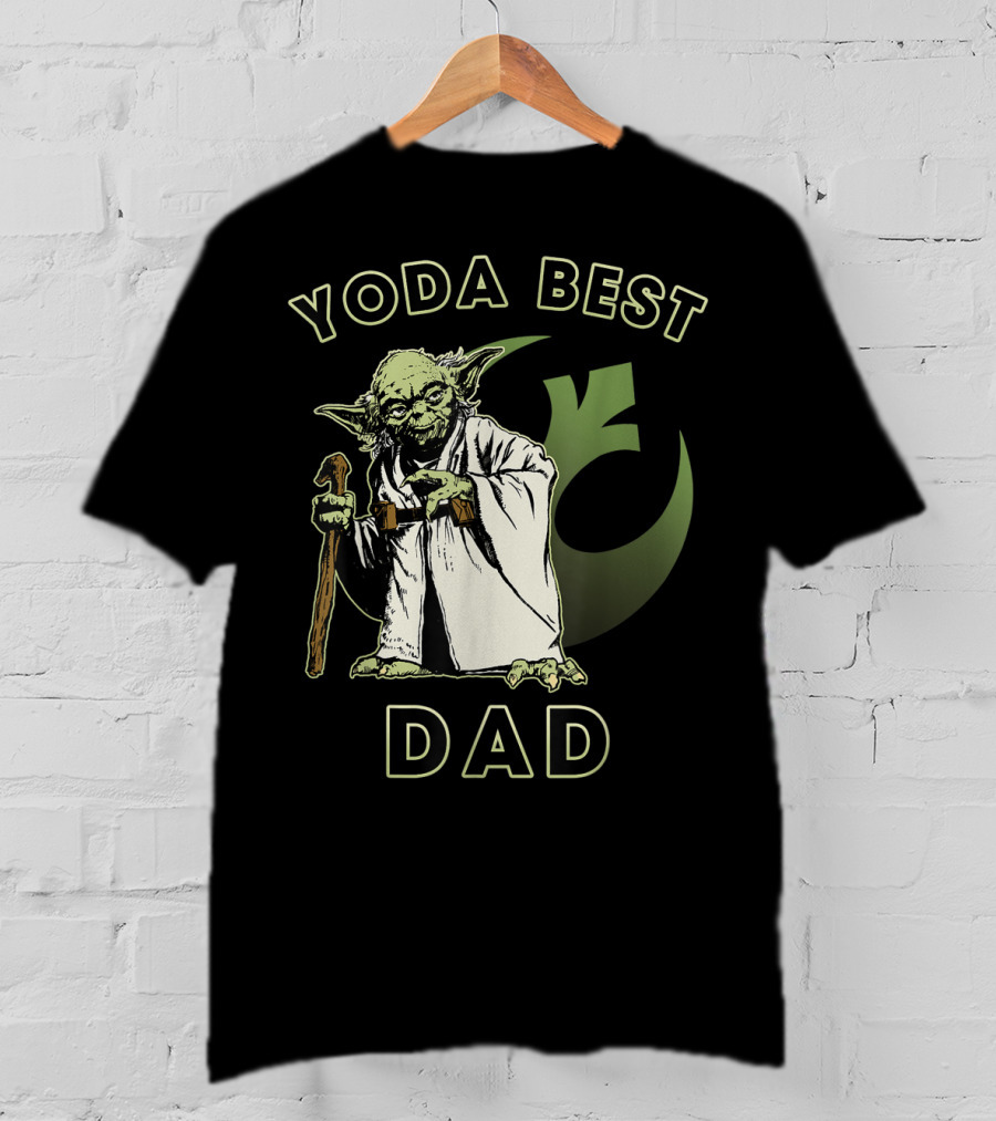 Star Wars Yoda Best Dad Rebel Alliance T-Shirt