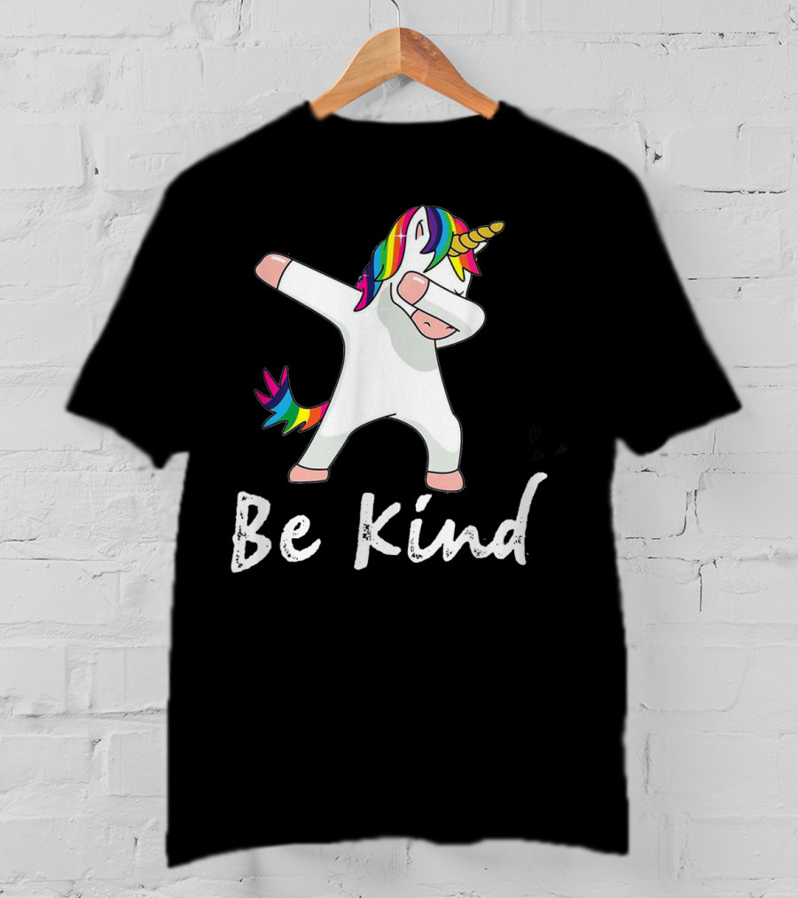 Unity Day Orange Anti Bullying Rainbow Unicorn Be Kind T-Shirt
