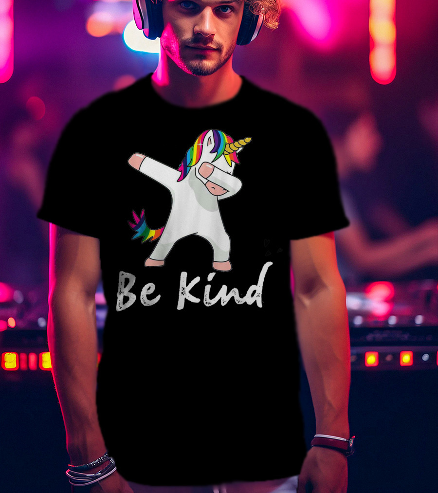 Unity Day Orange Anti Bullying Rainbow Unicorn Be Kind T-Shirt