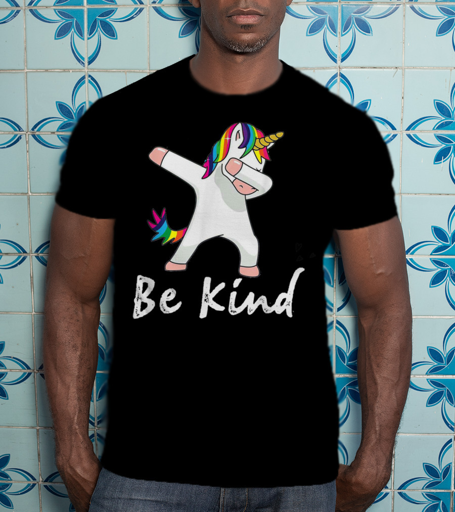 Unity Day Orange Anti Bullying Rainbow Unicorn Be Kind T-Shirt