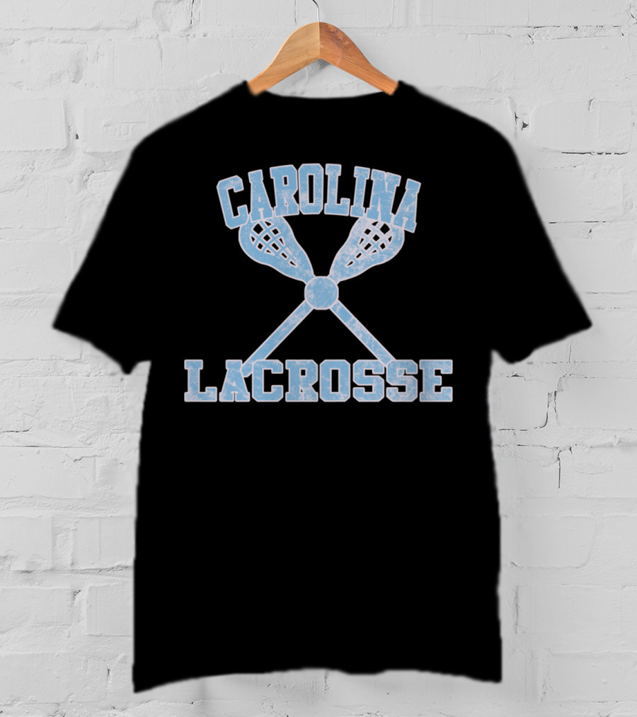 Carolina Lacrosse Crossed Sticks T-Shirt