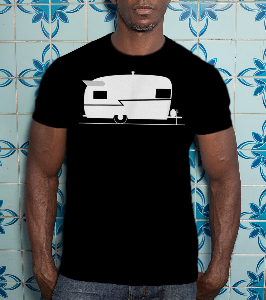 Vintage Shasta Camper Trailer T-Shirt