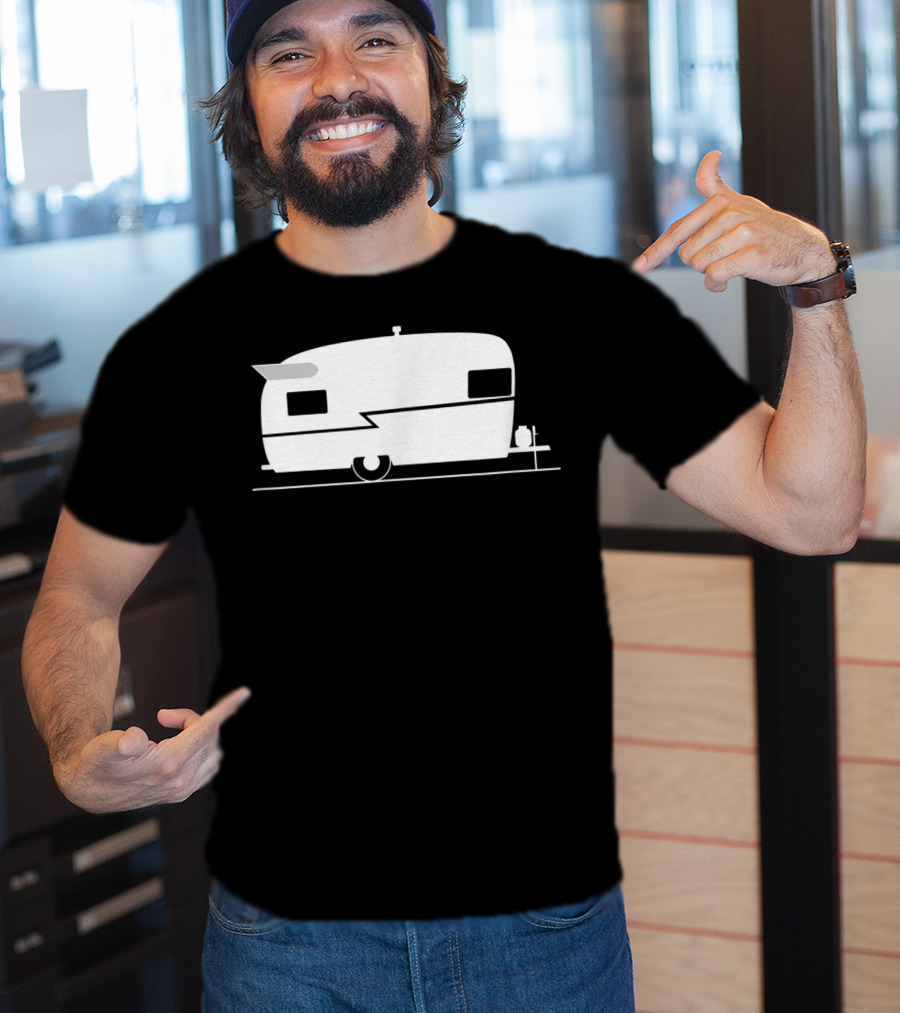 Vintage Shasta Camper Trailer T-Shirt