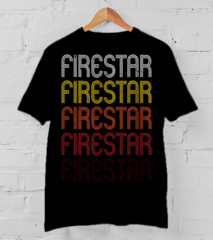 Warrior Cats Firestar Retro 70s T-Shirt