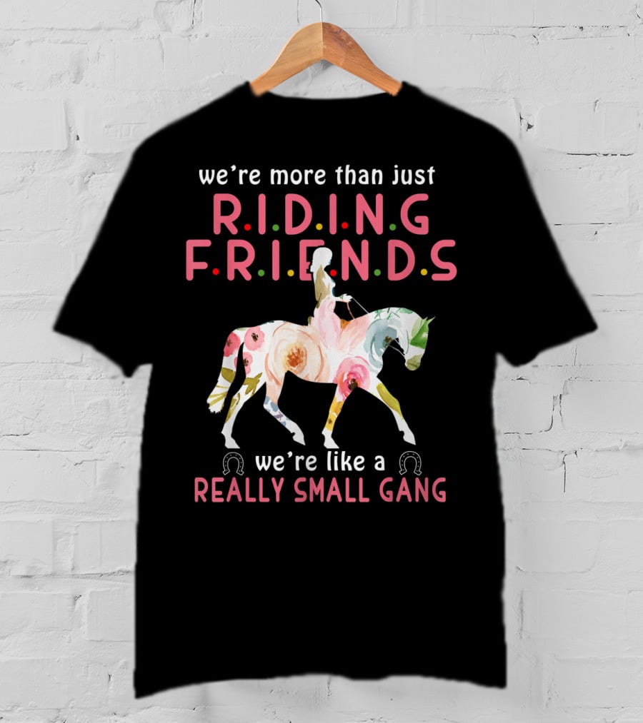 We're More Than Just Riding Friends We're Like A Really Small Gang T-Shirt
