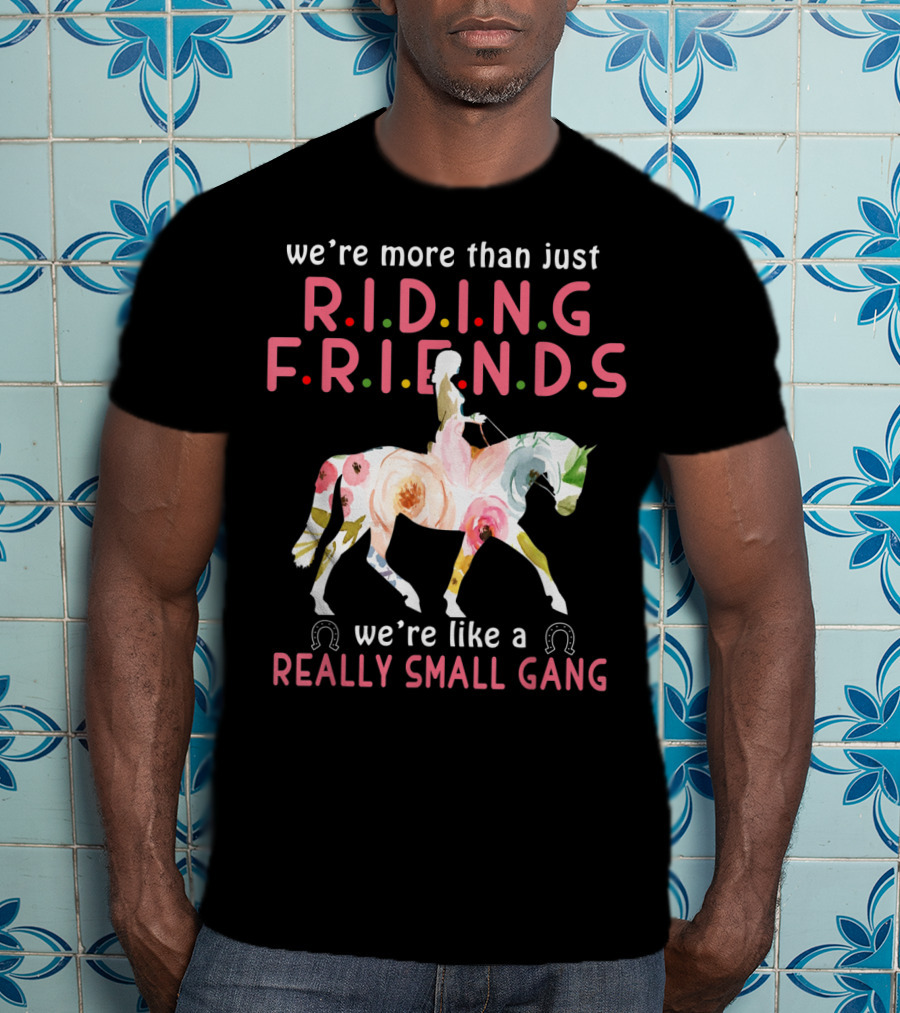 We're More Than Just Riding Friends We're Like A Really Small Gang T-Shirt