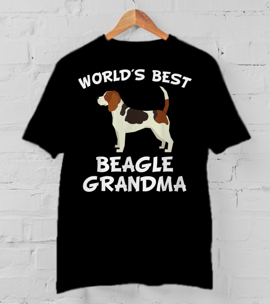 World's Best Beagle Grandma Dog Lover Gift T-Shirt