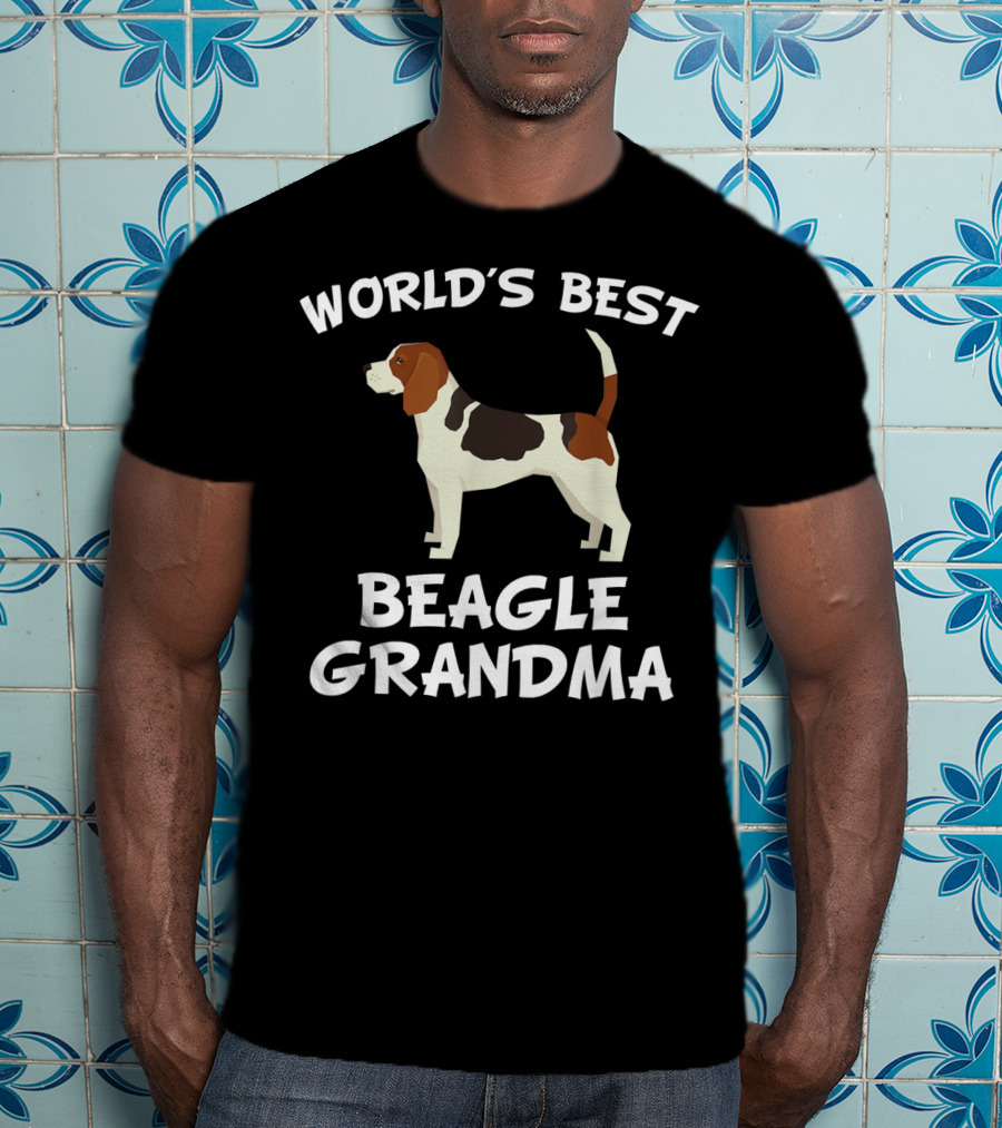 World's Best Beagle Grandma Dog Lover Gift T-Shirt