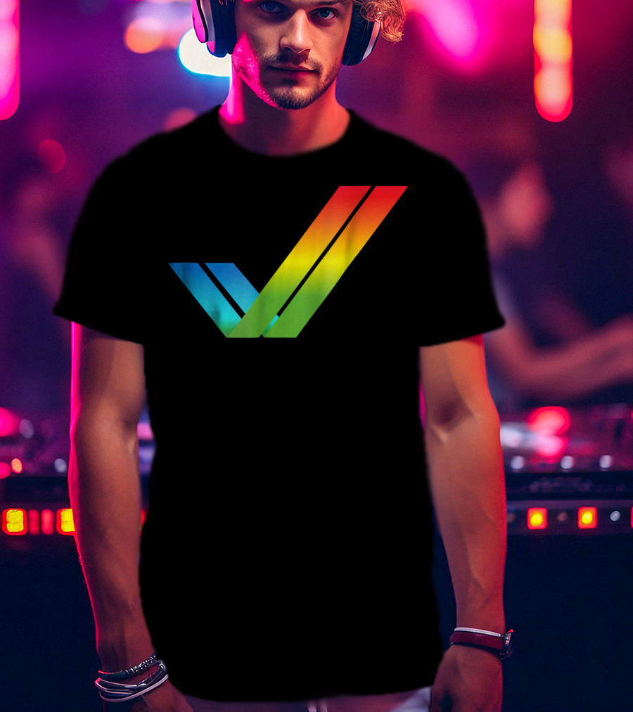 Amiga Rainbow Tick Computer T-Shirt