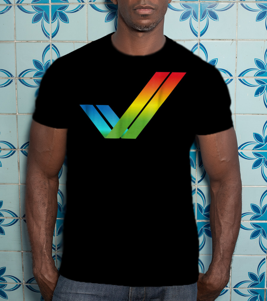 Amiga Rainbow Tick Computer T-Shirt