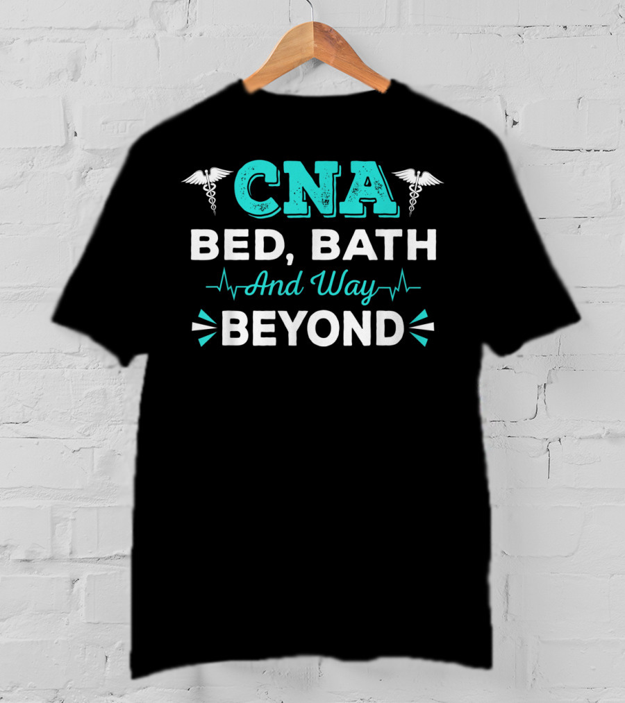 CNA Bed Bath And Way Beyond Caduceus Heartbeat T-Shirt