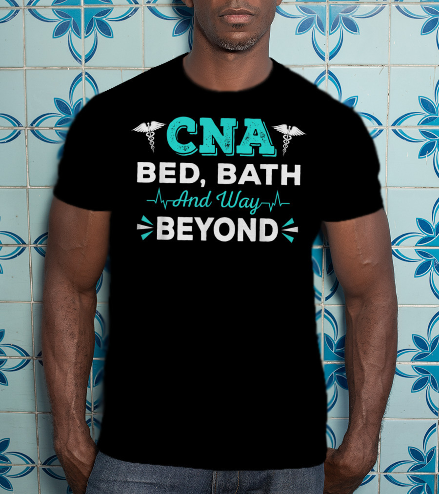 CNA Bed Bath And Way Beyond Caduceus Heartbeat T-Shirt