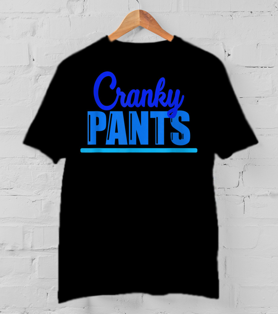 Cranky Pants Cranky Old Man Grandpa Bad Mood T-Shirt