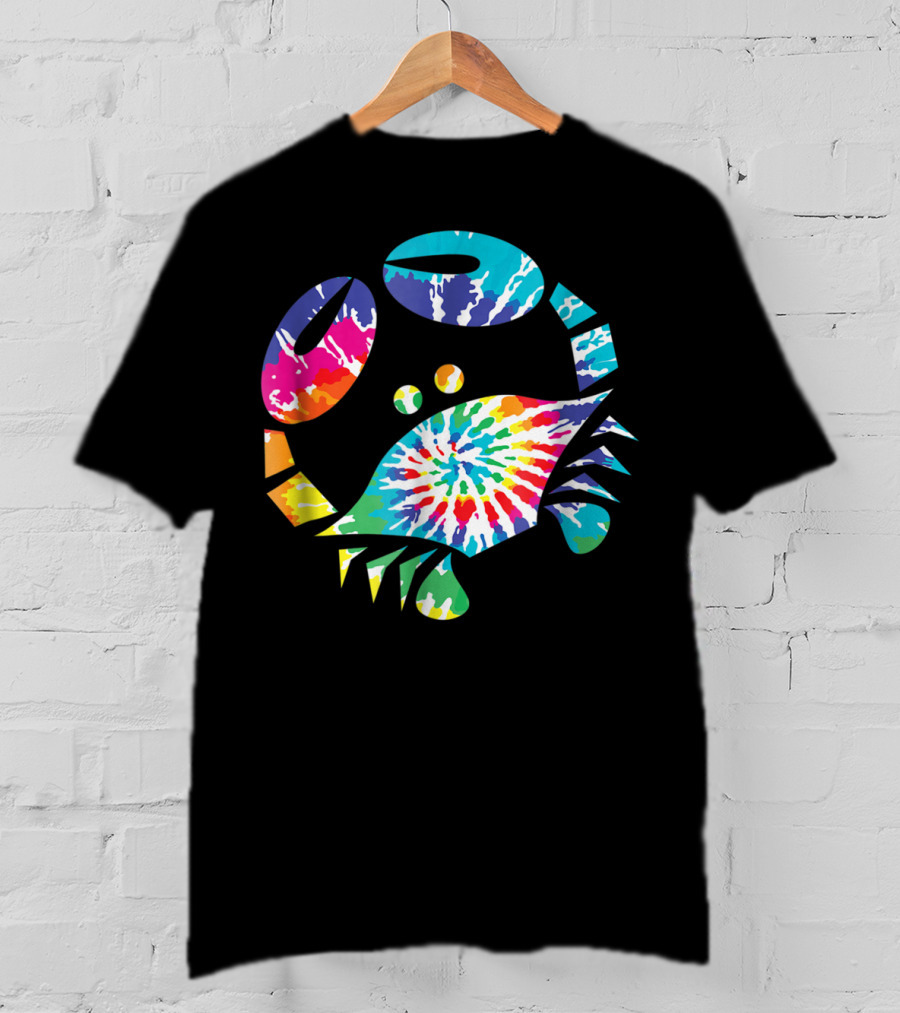 Tie Dye Fun Crab T-Shirt