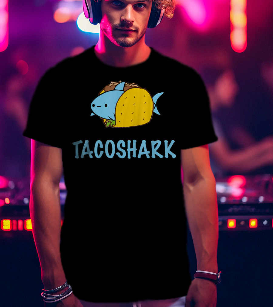 Taco Shark Doo Funny Novelty T-Shirt