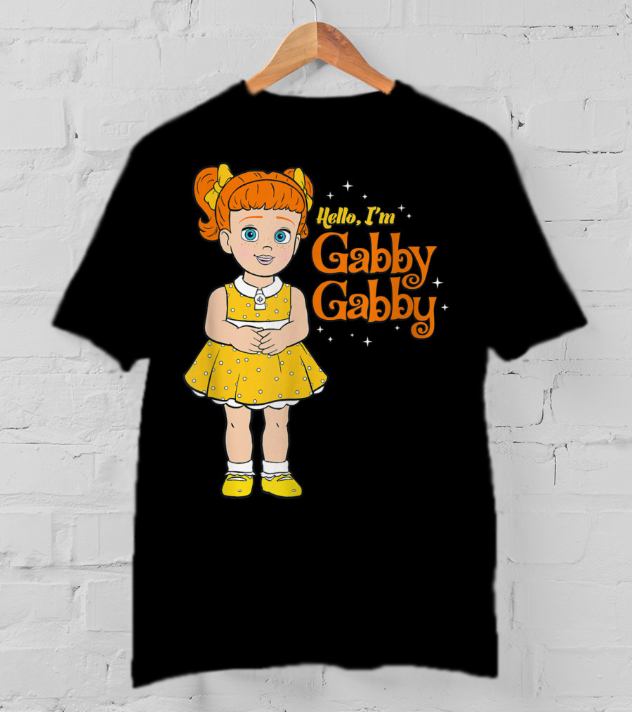Disney Pixar Toy Story 4 Gabby Gabby Hello I'm Gabby Gabby T-Shirt