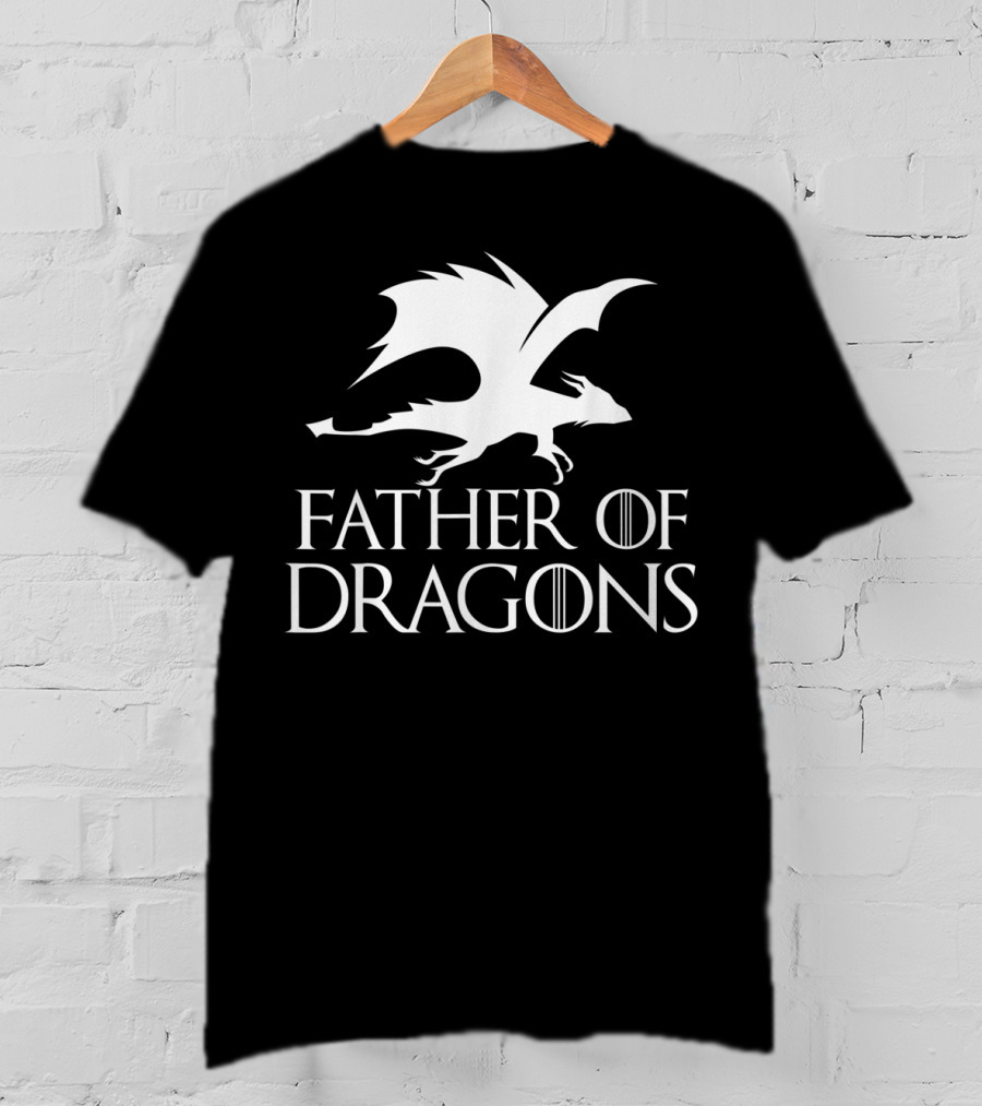 Father Of Dragons Fantasy Symbol T-Shirt
