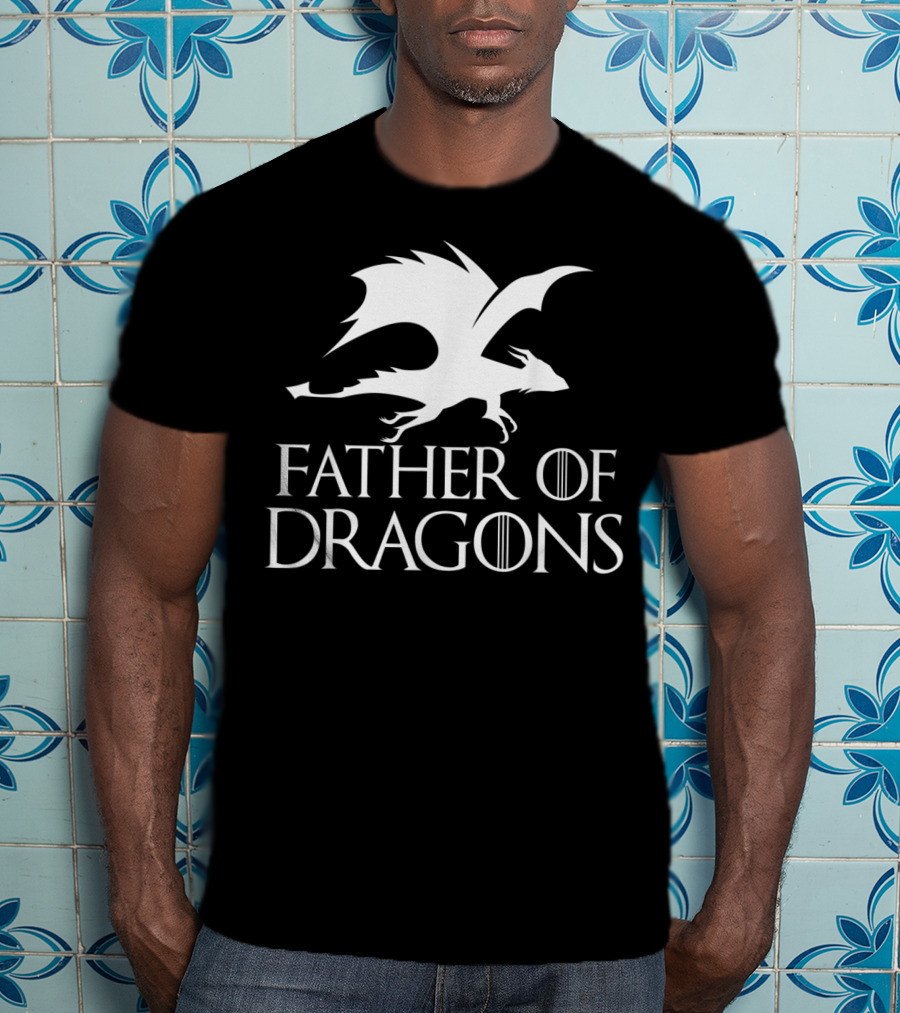 Father Of Dragons Fantasy Symbol T-Shirt