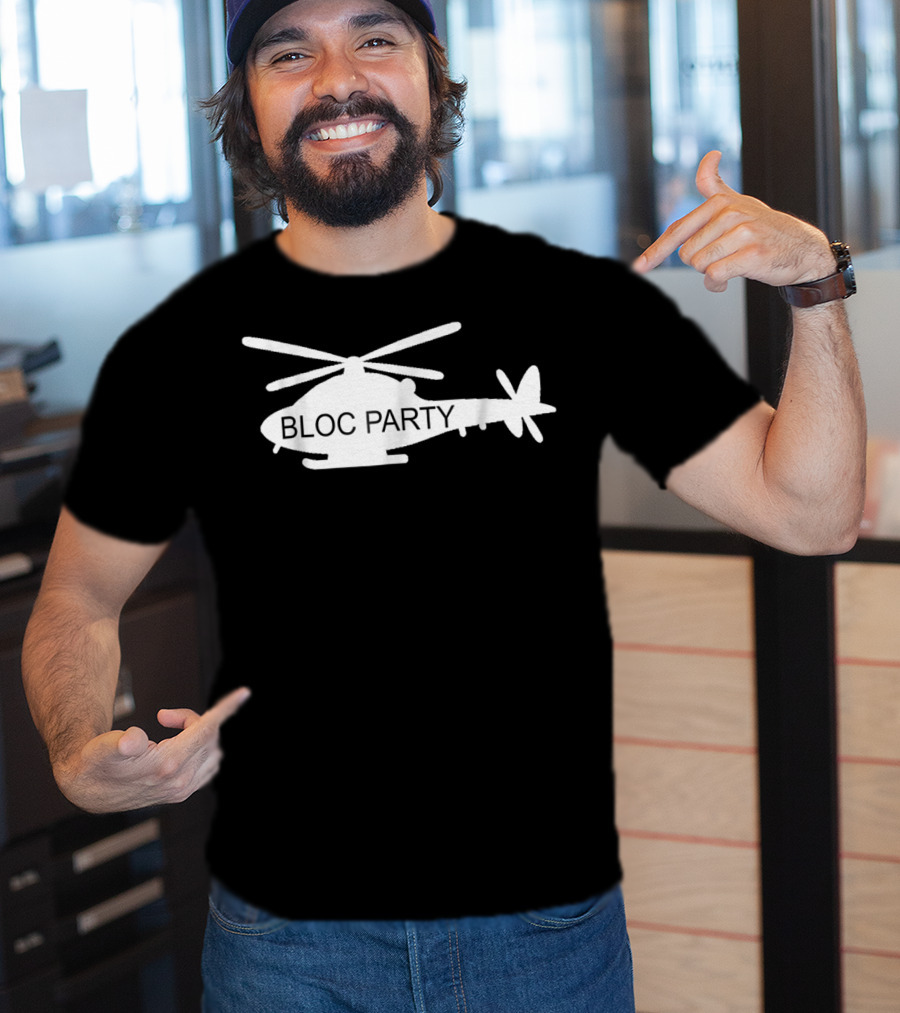 Bloc Party Helicopter T-Shirt