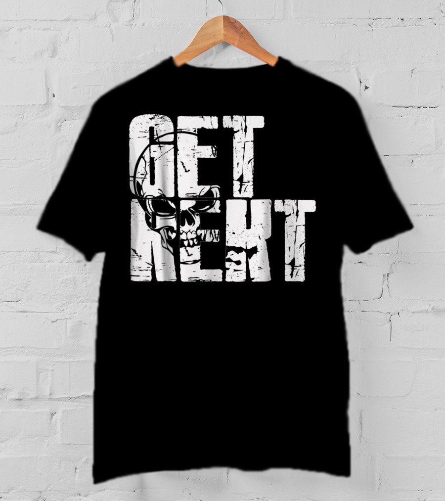 GET REKT Skull Gaming T-Shirt
