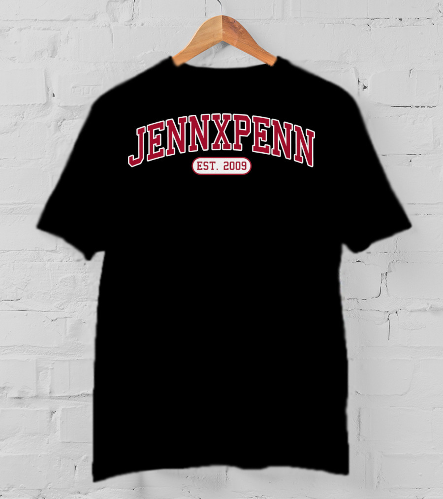 Jennxpenn Est. 2009 University Vintage Collegiate T-Shirt