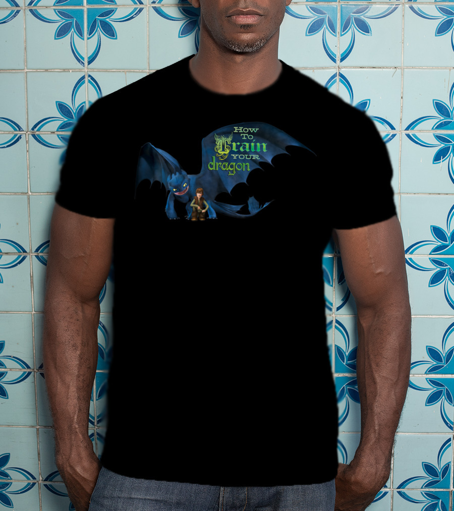 How To Train Your Dragon Toothless And Hiccup Kids Dreamworks T-Shirt