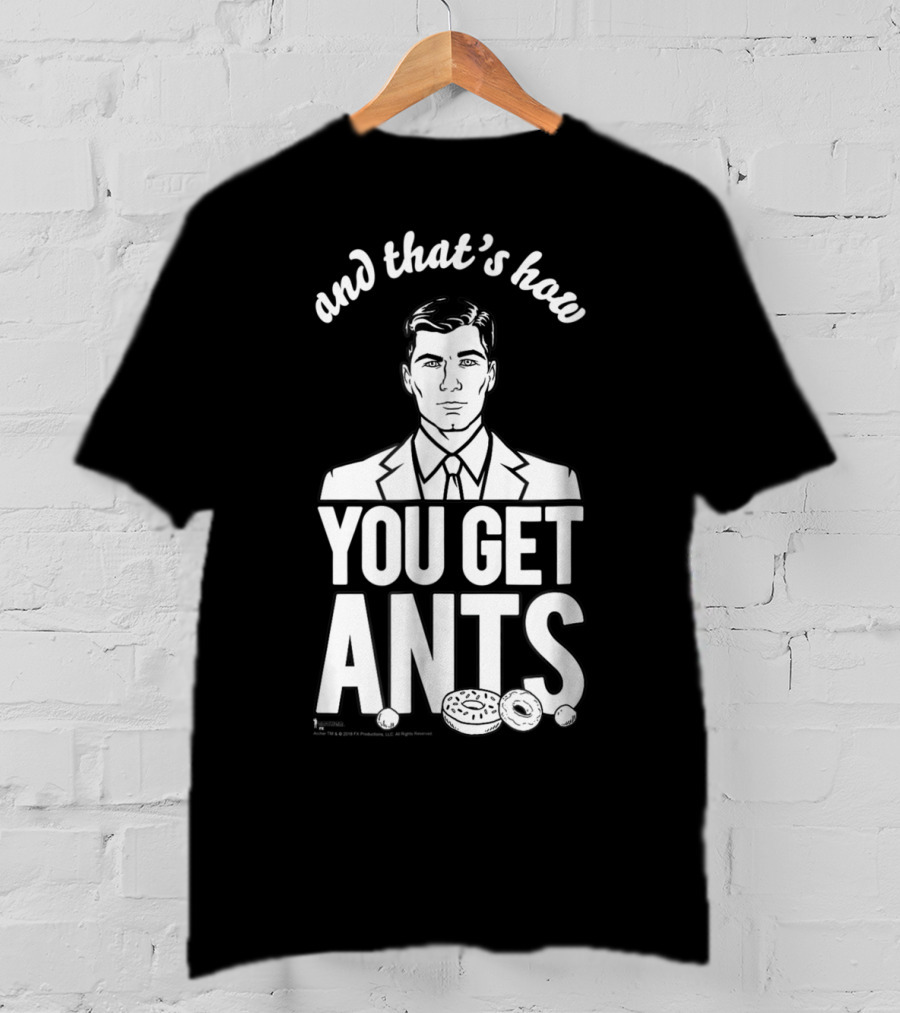 Sterling Archer And That's How You Get Ants Cookies Classic T-Shirt