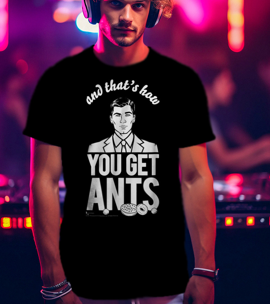 Sterling Archer And That's How You Get Ants Cookies Classic T-Shirt