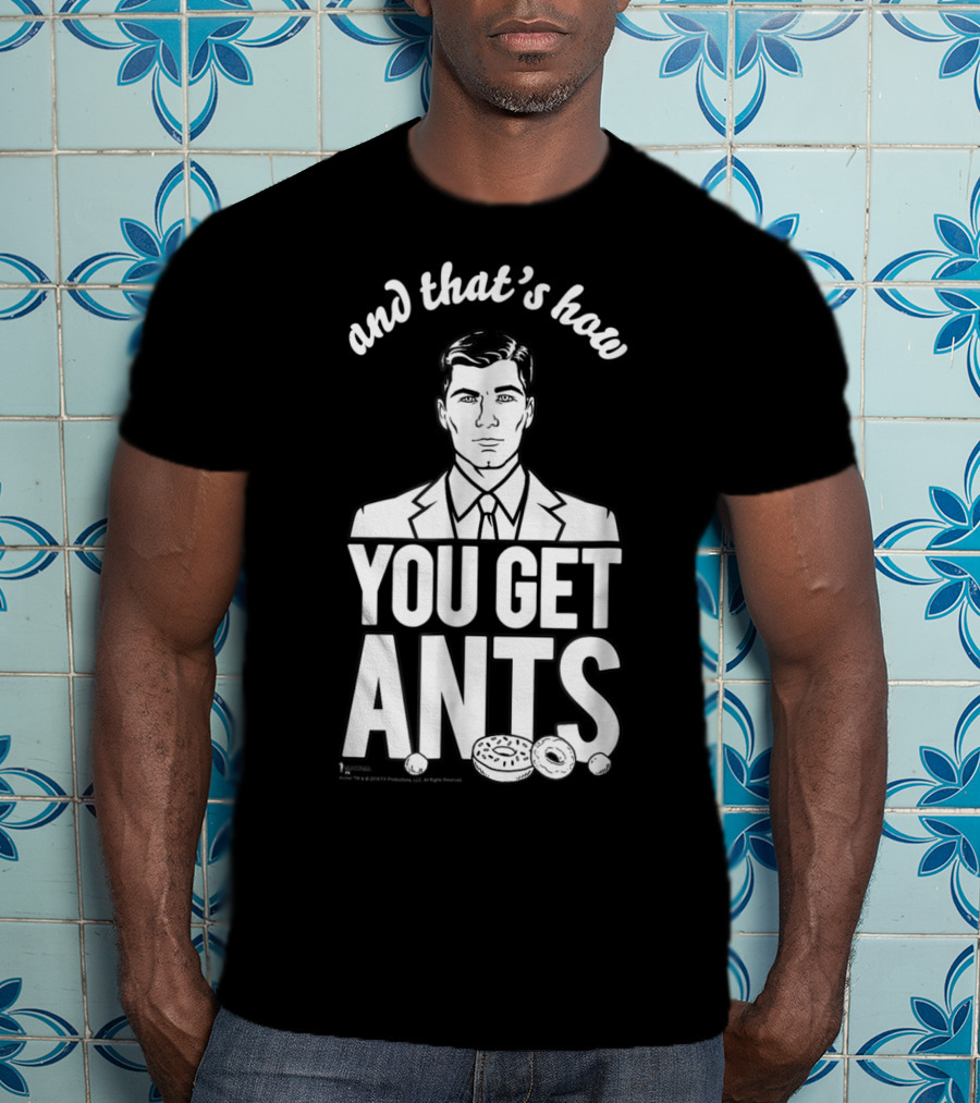 Sterling Archer And That's How You Get Ants Cookies Classic T-Shirt