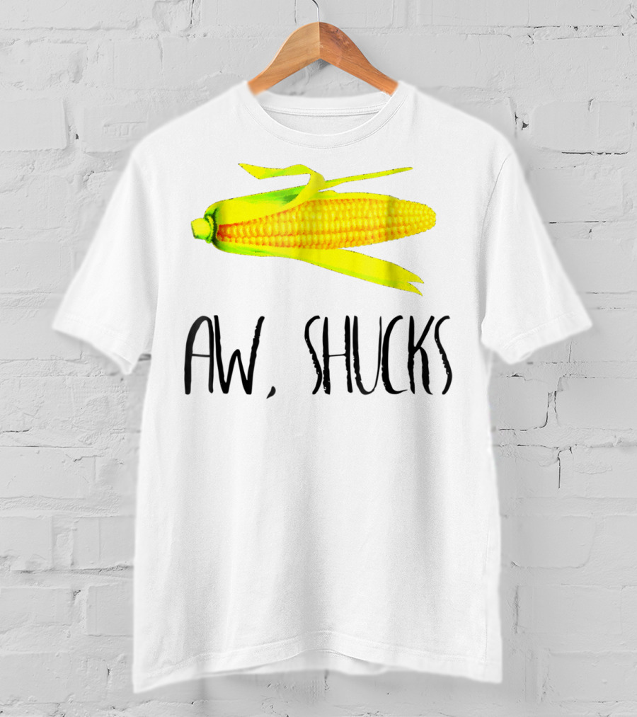 Aw Shucks Amaizing Pun Corn On The Cob T-Shirt
