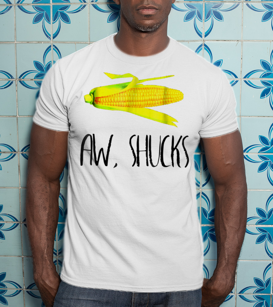 Aw Shucks Amaizing Pun Corn On The Cob T-Shirt