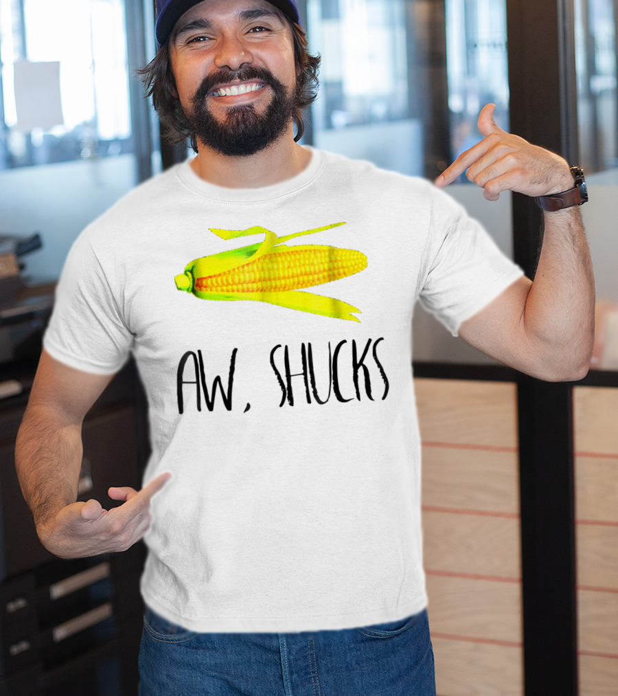 Aw Shucks Amaizing Pun Corn On The Cob T-Shirt
