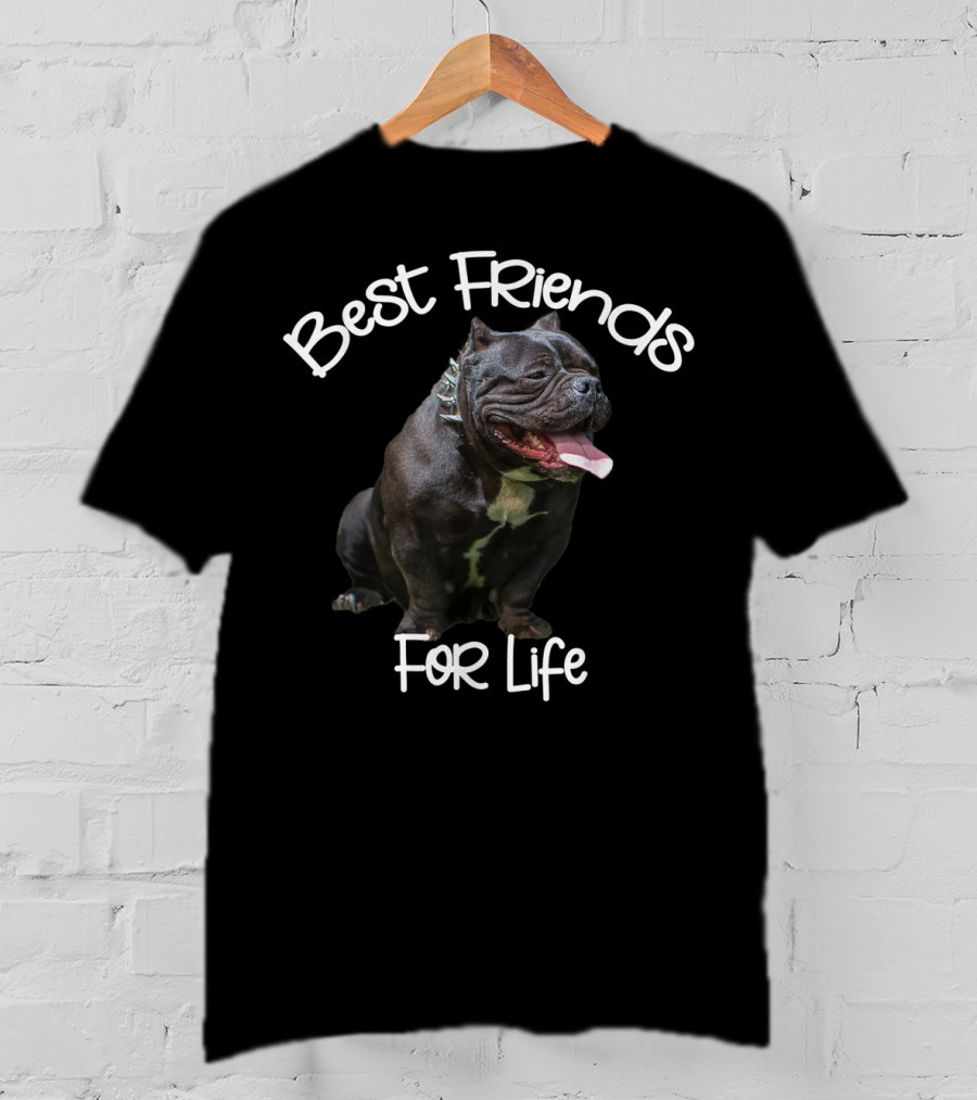Best Friends For Life American Bully T-Shirt