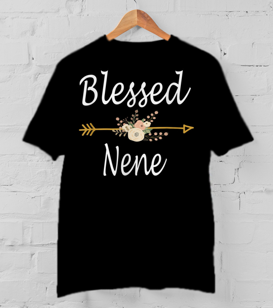 Blessed Nene Floral Arrow T-Shirt