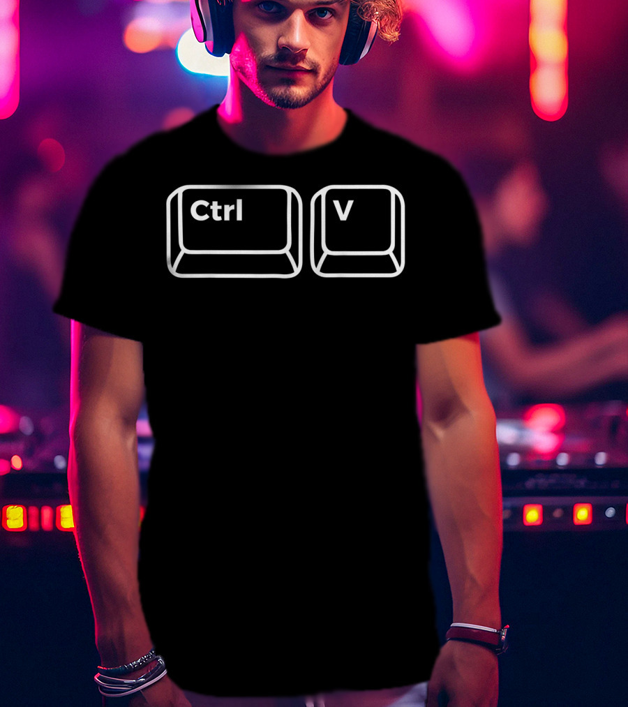 Ctrl V Copy And Paste T-Shirt