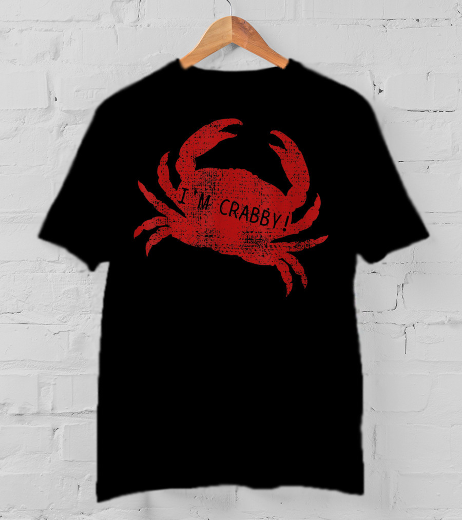 I'm Crabby Sea Crab Lover Tank Aquarium Food T-Shirt