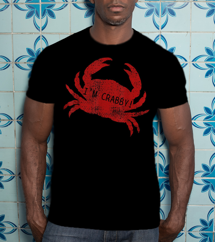 I'm Crabby Sea Crab Lover Tank Aquarium Food T-Shirt