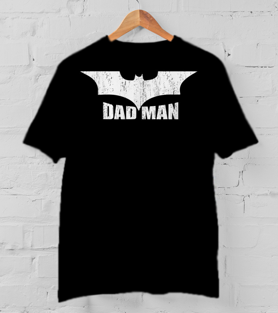 Dadman Bat Symbol Proud Of My Daddy Father's Day T-Shirt