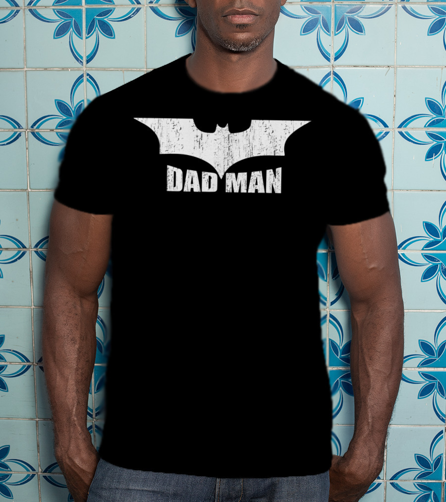 Dadman Bat Symbol Proud Of My Daddy Father's Day T-Shirt