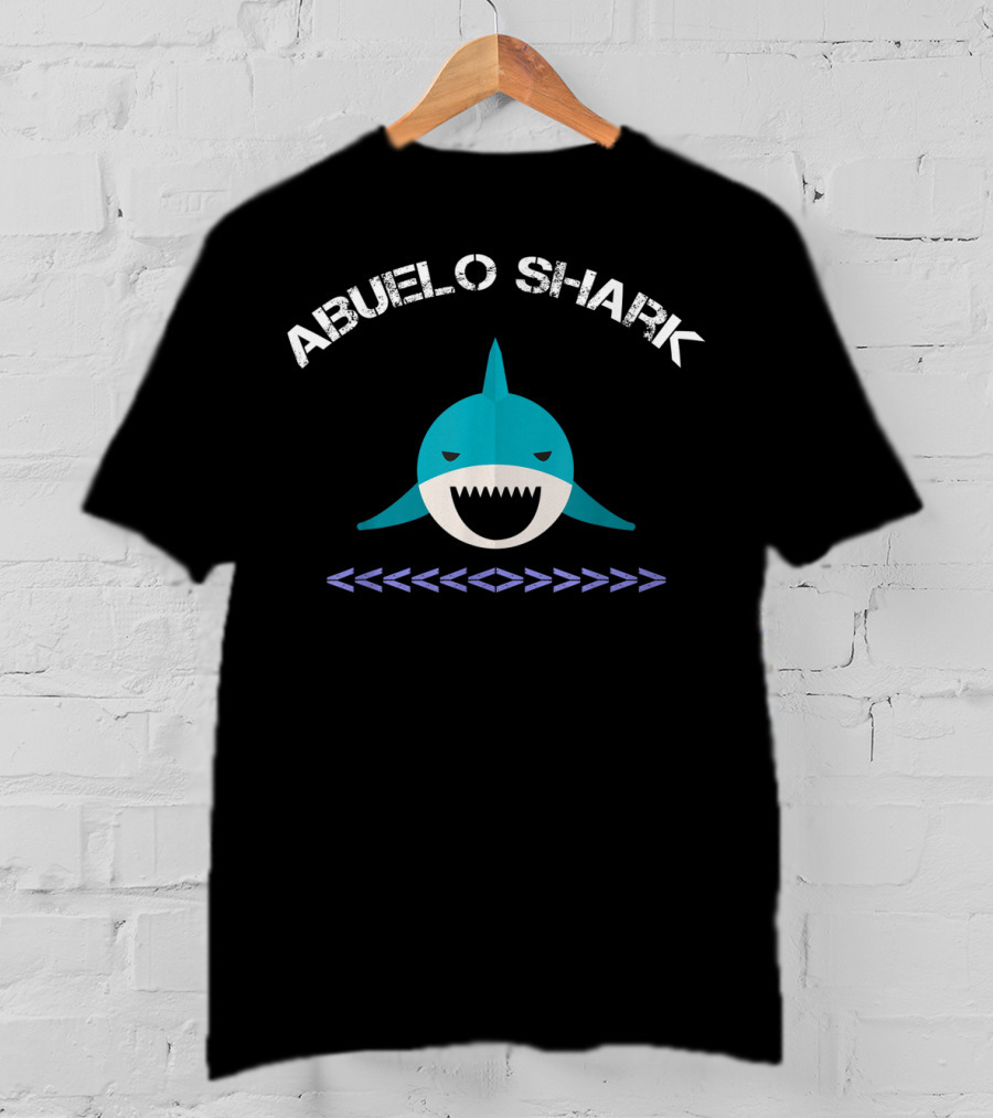 ABUELO SHARK Dia Del Padre Doo T-Shirt