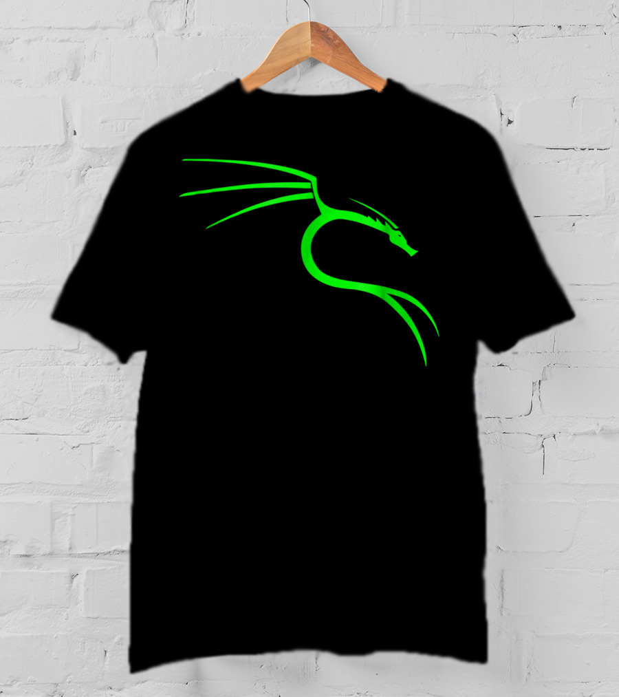 Kali Linux Dragon Cool Hacker Nerd T-Shirt