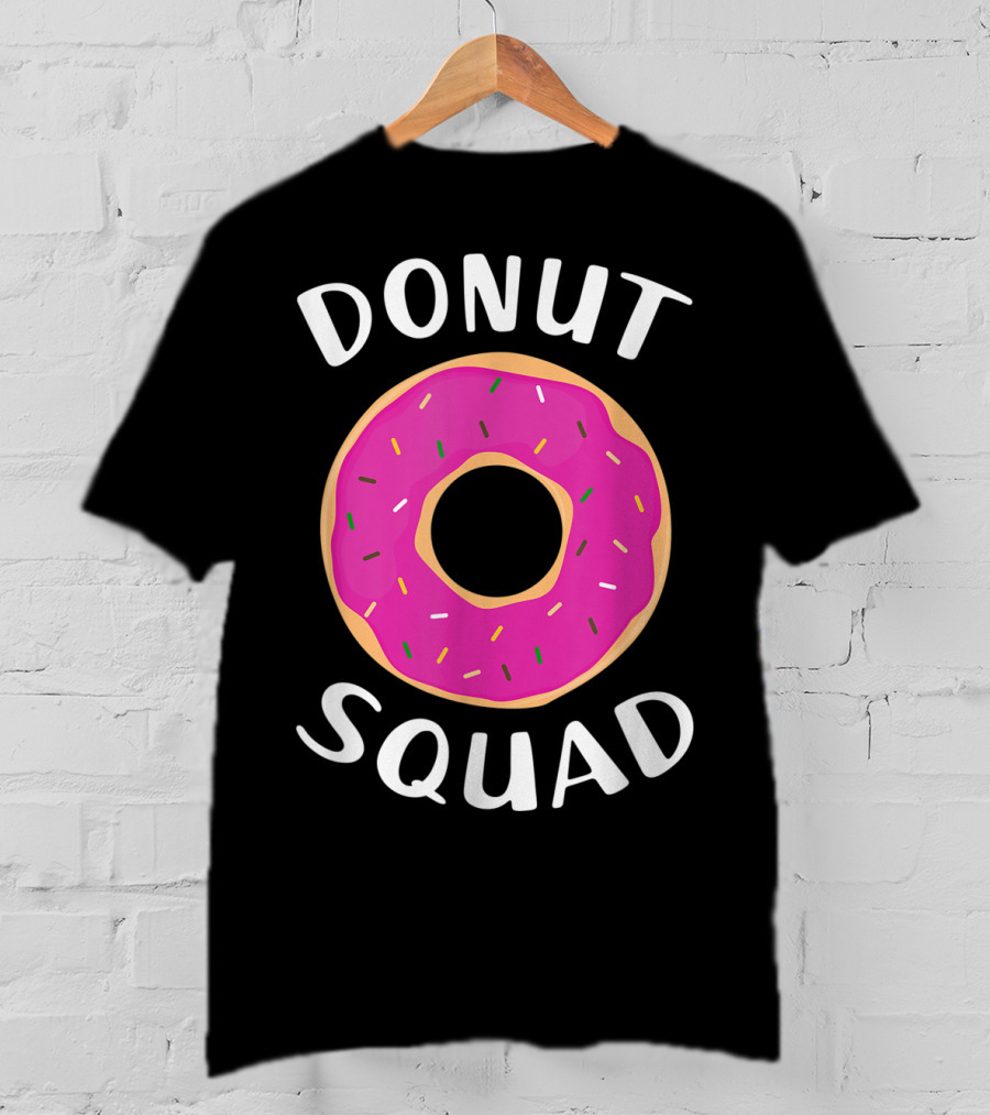 Donut Squad Funny Donut Lover Sprinkles T-Shirt
