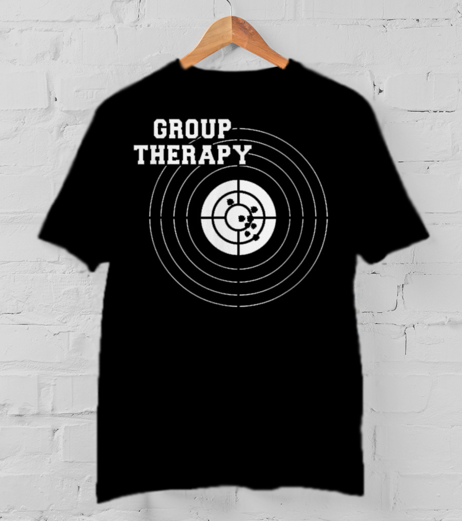 Group Therapy Target Shooting American Gun Rights T-Shirt