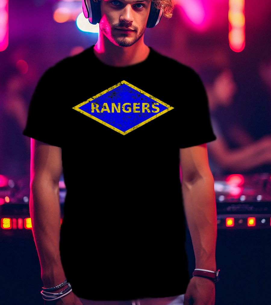 Rangers Diamond Vintage 75th Ranger Regiment T-Shirt