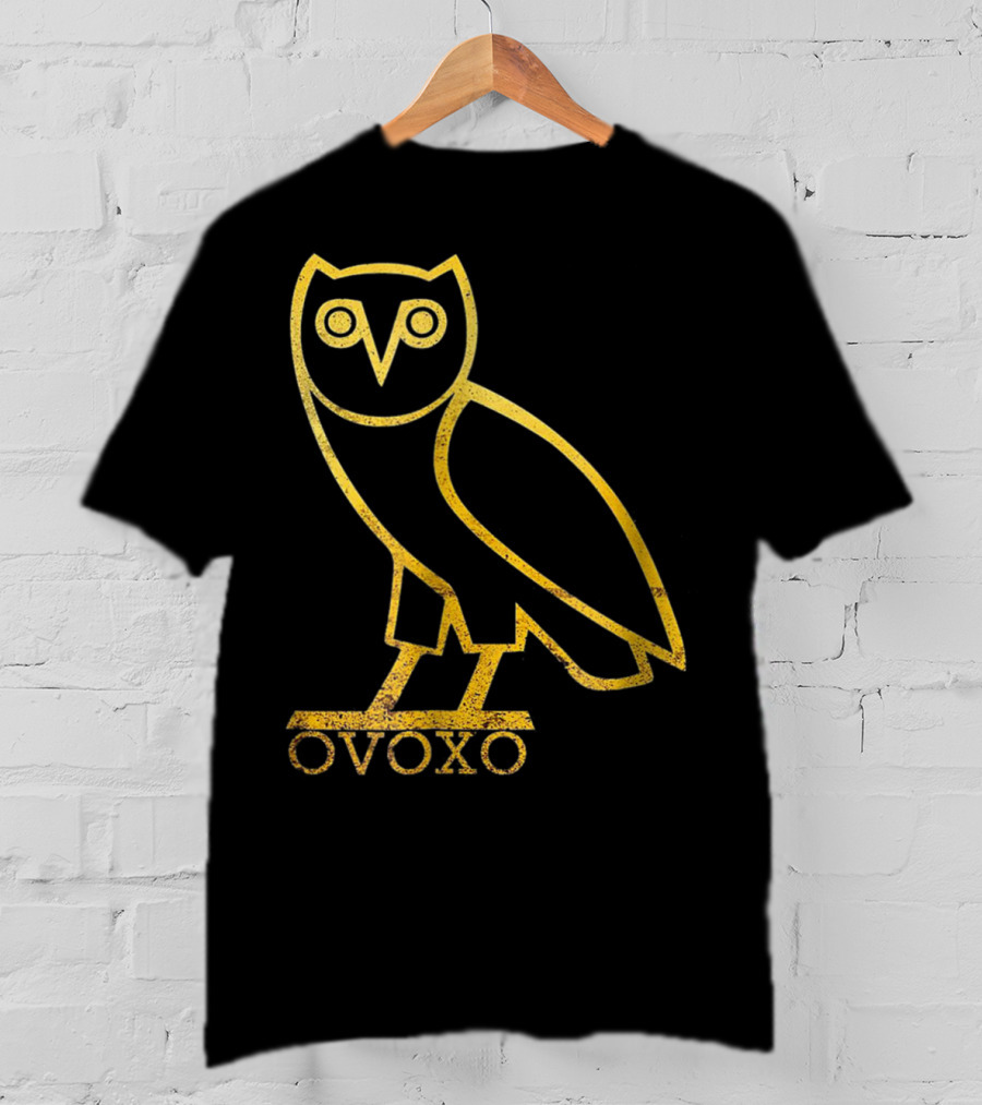 Drake OVOXO Gold Owl T-Shirt