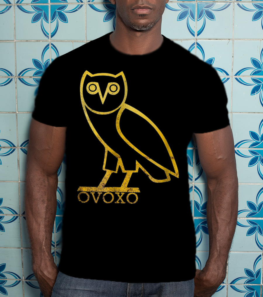 Drake OVOXO Gold Owl T-Shirt