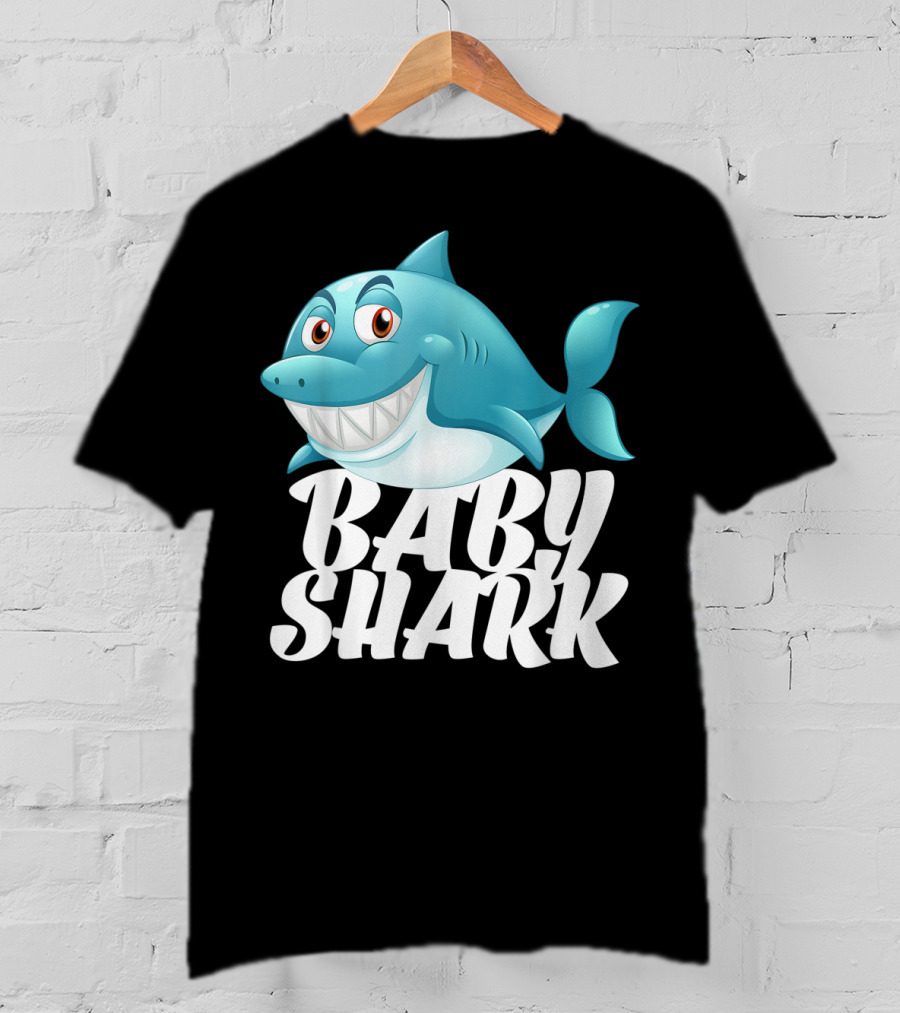 Baby Shark Lovers I Love Sharks T-Shirt